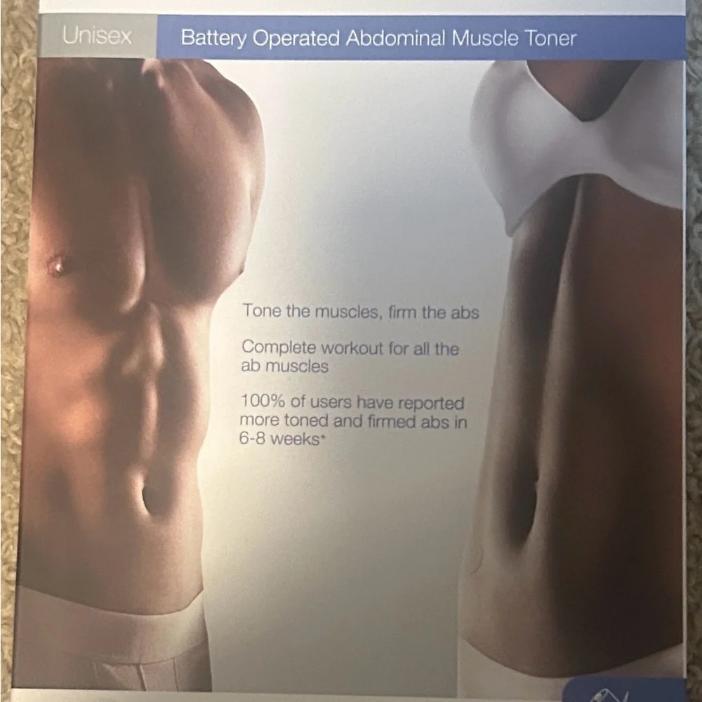 Abs5 Abdominal Muscle Toner - White - Picture 4 of 4